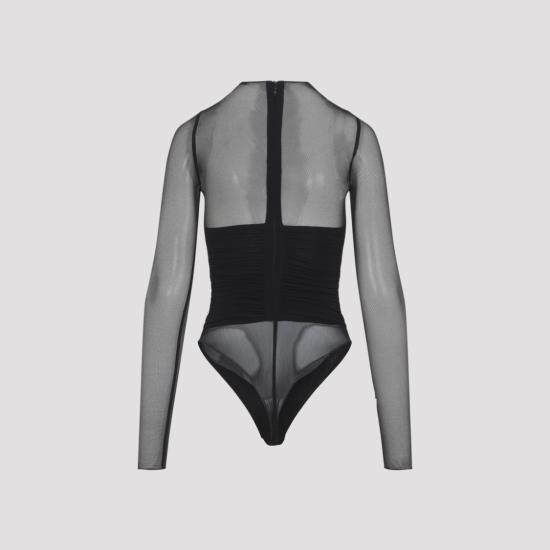 26SS 엘리자베타프랜치 바디수트 티셔츠 BO03062E2 Black - ELISABETTA FRANCHI