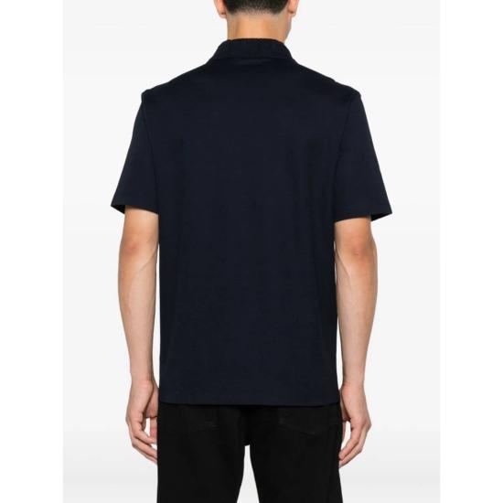  살바토레 페라가모 폴로 티셔츠 페라가모 스웨터 폴로 셔츠 블루 - SALVATORE FERRAGAMO