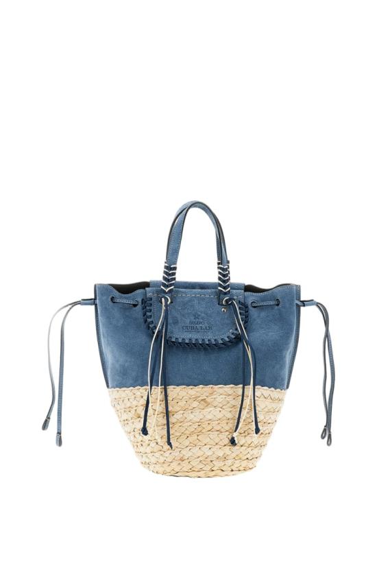 26SS 쿠바 랩 토트백 8051944590531AZZURRO Blue