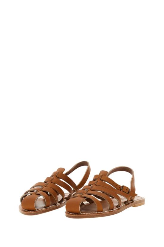 26SS 케이자크 샌들 0J31297PULNAT Brown - K JACQUES