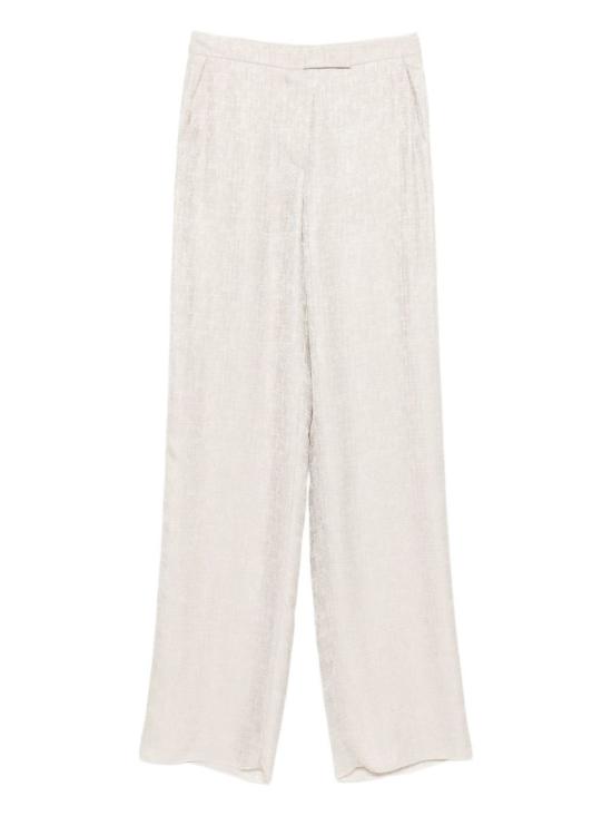  엠포리오 아르마니 스트레이트 팬츠 스트레이트 레그 팬츠 베이지