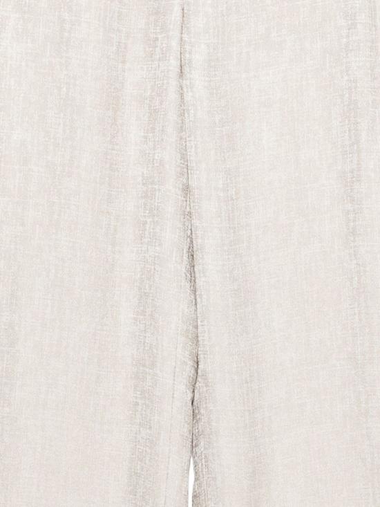  엠포리오 아르마니 스트레이트 팬츠 스트레이트 레그 팬츠 베이지 - EMPORIO ARMANI