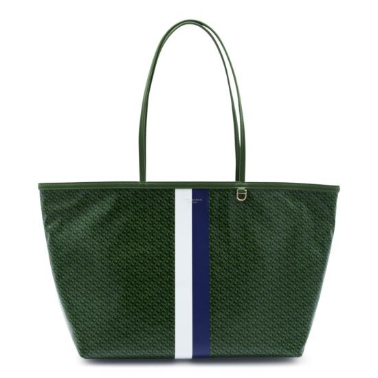 26SS 토리버치 더 레이서 멀티 토트백 178726300 Green