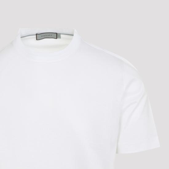 26SS 카날리 반팔 티셔츠 T0922 MJ00002 White - CANALI