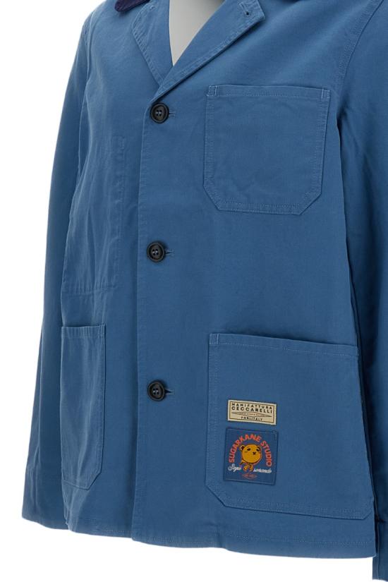 26SS 마니팟투라 체카렐리 자켓 6098BMSLATE Blue - MANIFATTURA CECCARELLI