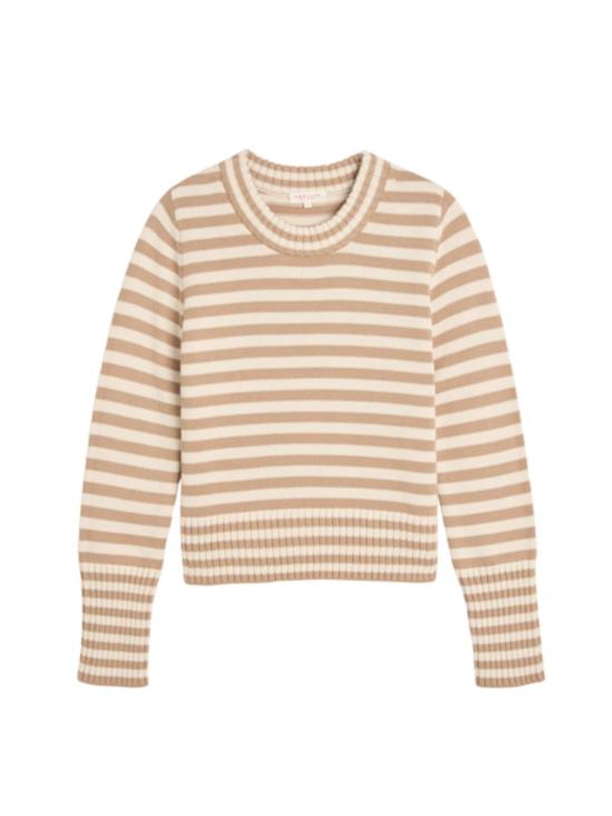  데미리 뉴욕 스웨터 데밀리 미샤 코튼  캐슈 스트라이프 - DEMYLEE