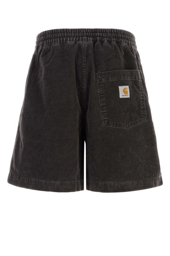  칼하트 숏팬츠 카하트 레이놀드 코듀로이 반바지 브라운 - CARHARTT