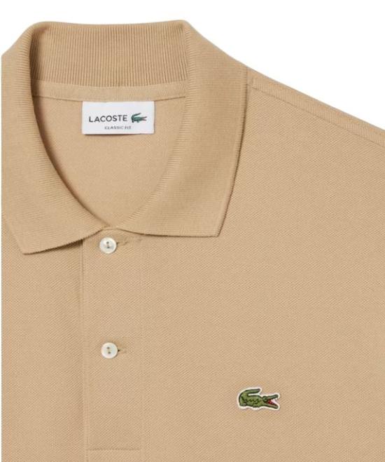 26SS 라코스테 클래식 핏 피케 폴로 셔츠 L1212 Neutrals - LACOSTE