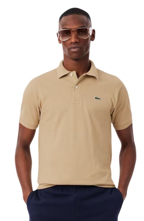 26SS 라코스테 클래식 핏 피케 폴로 셔츠 L1212 Neutrals - LACOSTE