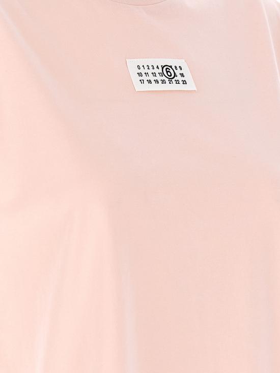 26SS MM6 메종마르지엘라 반팔 티셔츠 S52GC0326 M20170 231 PINK DOM - MM6 MAISON MARGIELA