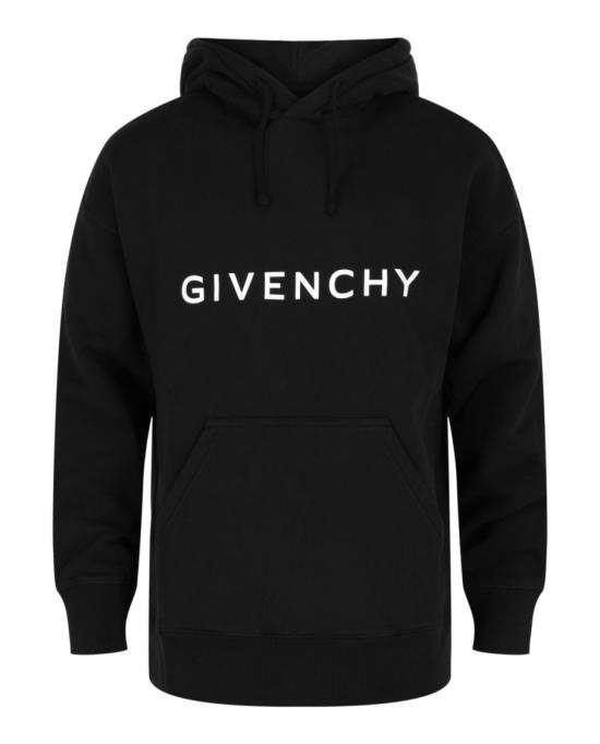  지방시 후드 티셔츠 BMJ0HC 3YAC 001 00002 L Black