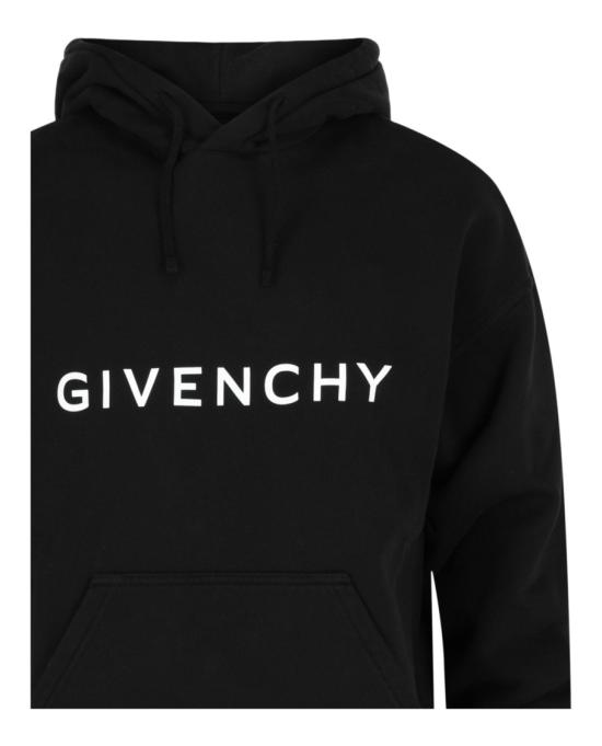  지방시 후드 티셔츠 BMJ0HC 3YAC 001 00002 L Black - GIVENCHY