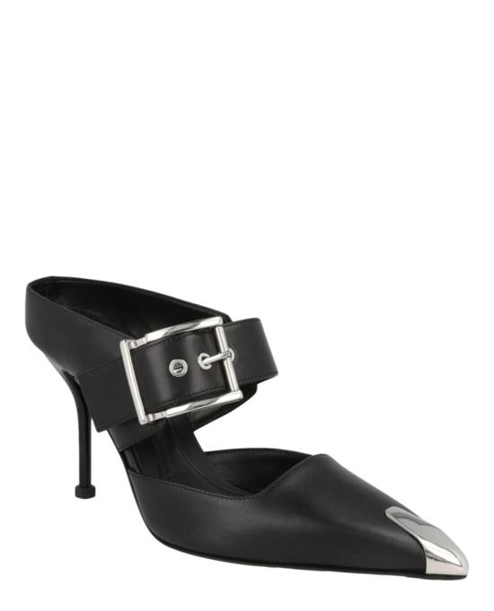  알렉산더 맥퀸 뮬/슬리퍼 757513 WIEA1 1081 00049 37 Black - ALEXANDER MCQUEEN