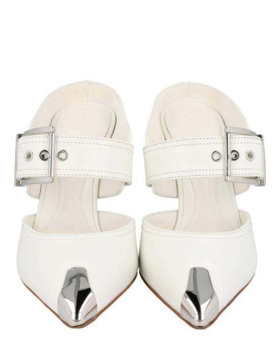  알렉산더 맥퀸 뮬/슬리퍼 709992 WHSWD 9359 10511 39 White - ALEXANDER MCQUEEN