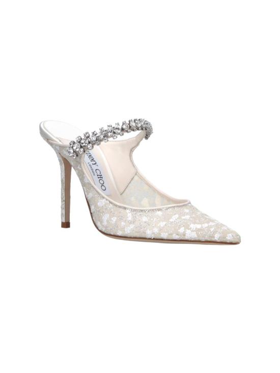 26SS 지미추 힐/펌프스 BING 100 GJDSILVER WHITE White - JIMMY CHOO