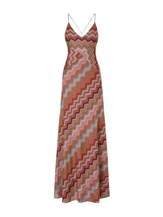 26SS 미소니 미디 원피스 DS26SG29BR014T SM9Y1 MultiColour