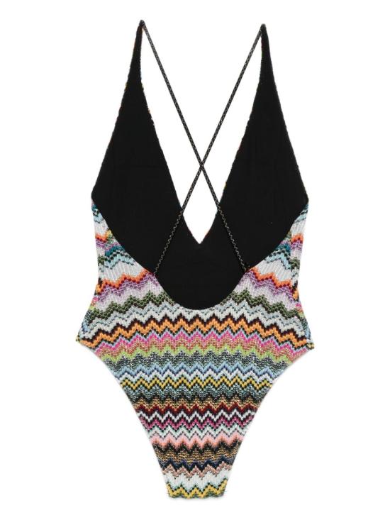 26SS 미소니 원피스 수영복 MC22SP03BR014F SM9YJ MultiColour - MISSONI