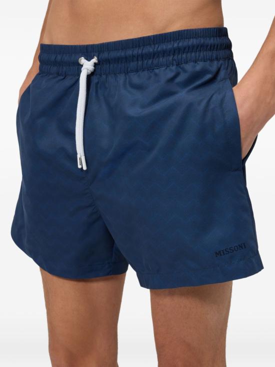 26SS 미소니 스윔팬츠 BS26SP00BW00VT S72P4 Blue - MISSONI