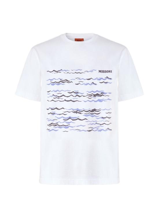 26SS 미소니 반팔 티셔츠 BS26SL00BJ00QQ S01KT White