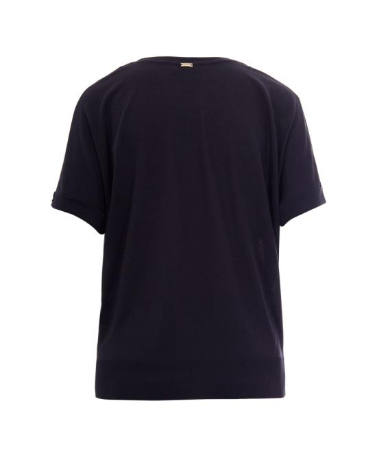 26SS 에르노 반팔 티셔츠 350358 Black - HERNO