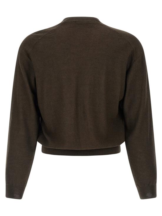  르메르 가디건 트위스티드 카디건 브라운 - LEMAIRE