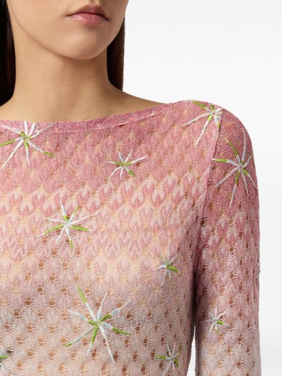 26SS 미소니 미디 원피스 MS26SQ0TBR014E SMSMG MultiColour - MISSONI