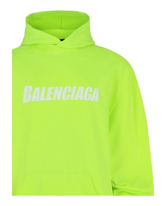  발렌시아가 후드 티셔츠 729361 TNVL2 7805 70045 XXS Green - BALENCIAGA