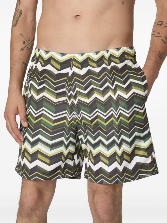 26SS 미소니 스윔팬츠 BS26SP02BW00ZW S6165 Green - MISSONI