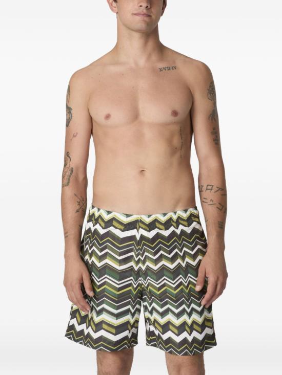 26SS 미소니 스윔팬츠 BS26SP02BW00ZW S6165 Green - MISSONI