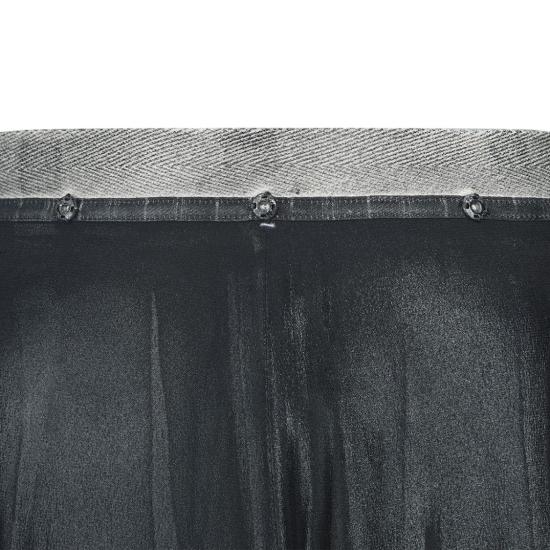 26SS 마르지엘라 포일드 미디 스커트 S51ME0051M35533478 Black - MAISON MARGIELA