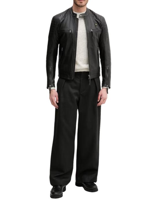 26FW 블라우어 숏패딩 26SBLUL02440 007522 Black - BLAUER