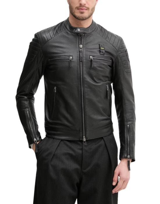26FW 블라우어 숏패딩 26SBLUL02440 007522 Black - BLAUER