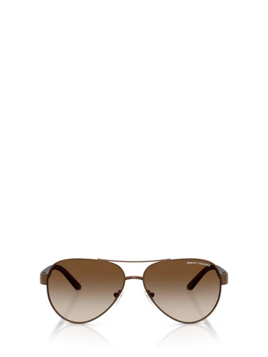 26FW 알마니 선글라스 AX2034S 605813 MATTE DARK BROWN