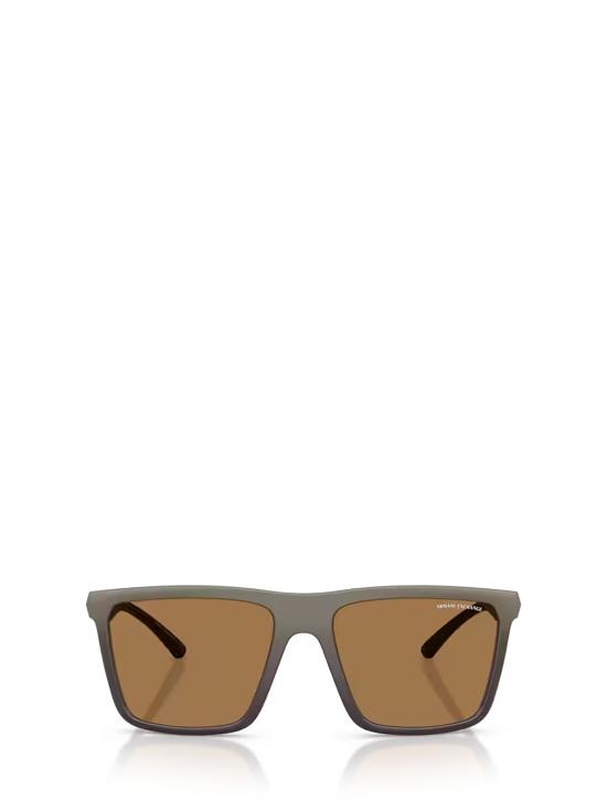26FW 알마니 선글라스 AX4162SU 839173 MATTE BROWN GRADIENT