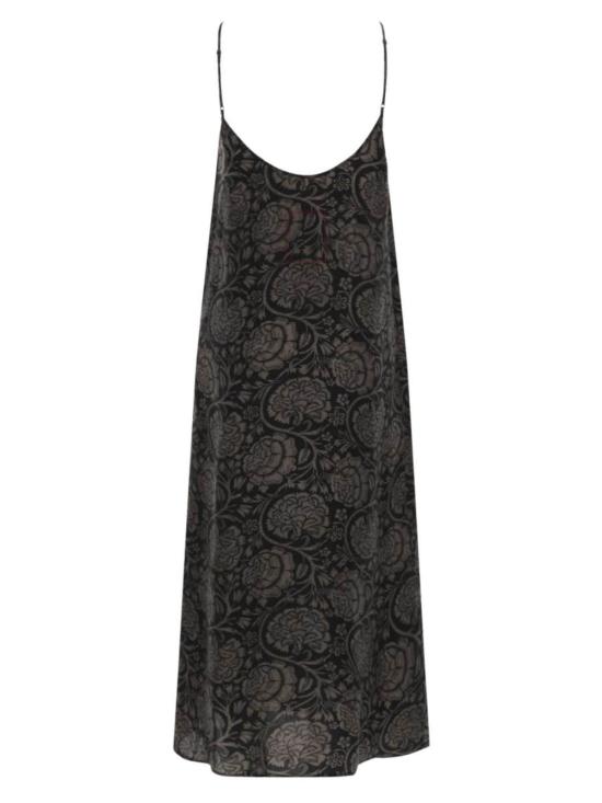  우마 왕 롱 원피스 Uma Wang Anaya 롱 드레스 블랙 - UMA WANG