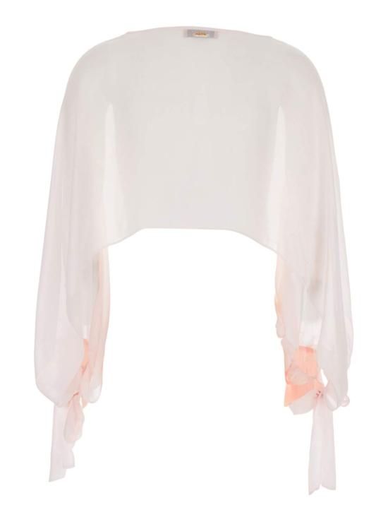  트윈셋 블라우스 탑 핑크 - TWINSET