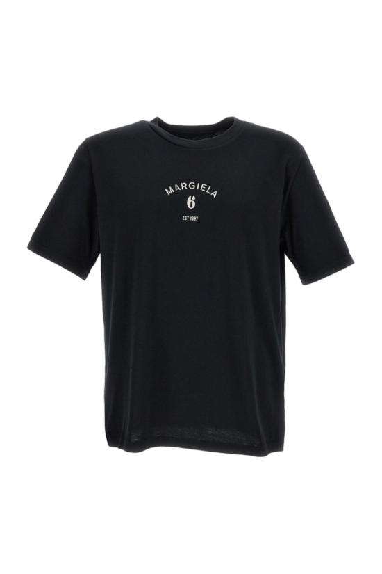 26SS MM6 메종마르지엘라 반팔 티셔츠 SH2GC0038M20048900 Black