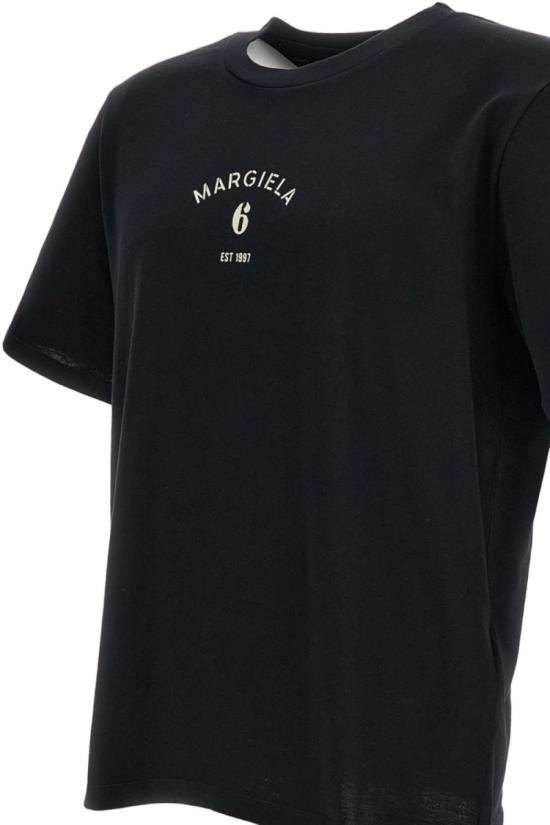 26SS MM6 메종마르지엘라 반팔 티셔츠 SH2GC0038M20048900 Black - MM6 MAISON MARGIELA