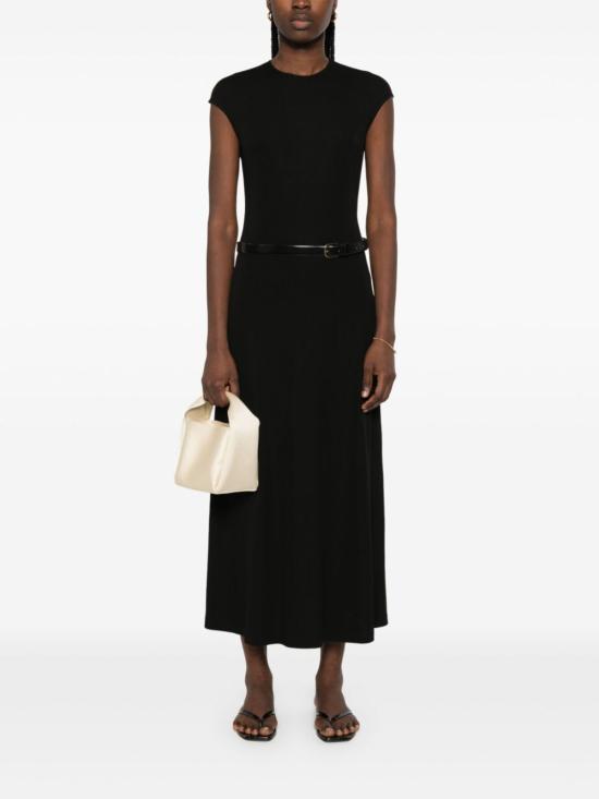  토템 롱 원피스 롱 드레스 블랙 - TOTEME