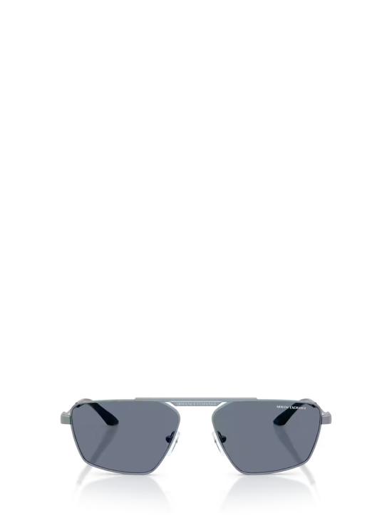 26FW 알마니 선글라스 AX2059S 613287 METALISED MATT BLUE