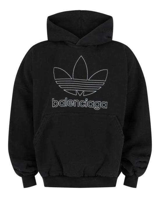  발렌시아가 후드 티셔츠 712396 TNVA9 1070 00008 1 Black