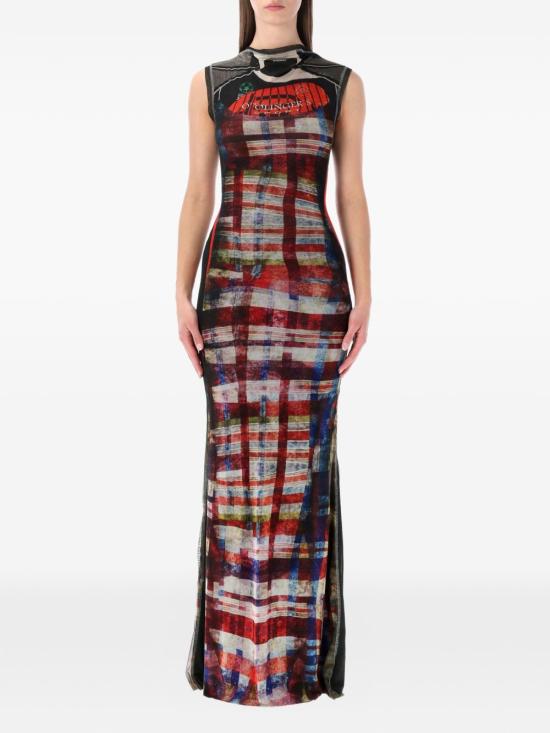 26SS 오토링거 미디 원피스 10150030106 PRI Black