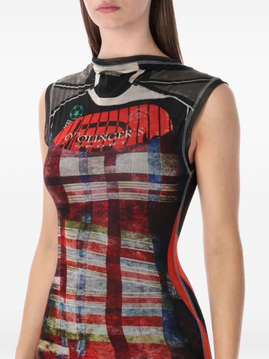 26SS 오토링거 미디 원피스 10150030106 PRI Black - OTTOLINGER