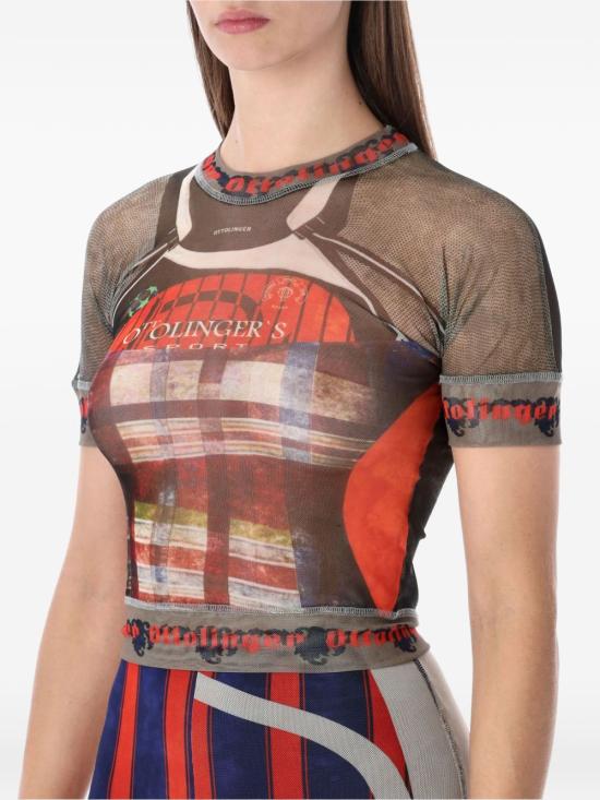 26SS 오토링거 반팔 티셔츠 10110040107 PRI Red - OTTOLINGER