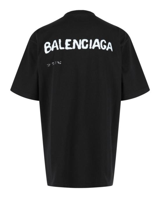  발렌시아가 반팔 티셔츠 641675 TOVO5 1070 00008 XS Black - BALENCIAGA