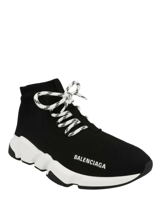  발렌시아가 스피드 레이스업 스니커즈 587289 W2DB2 1015 00008 46 Black - BALENCIAGA