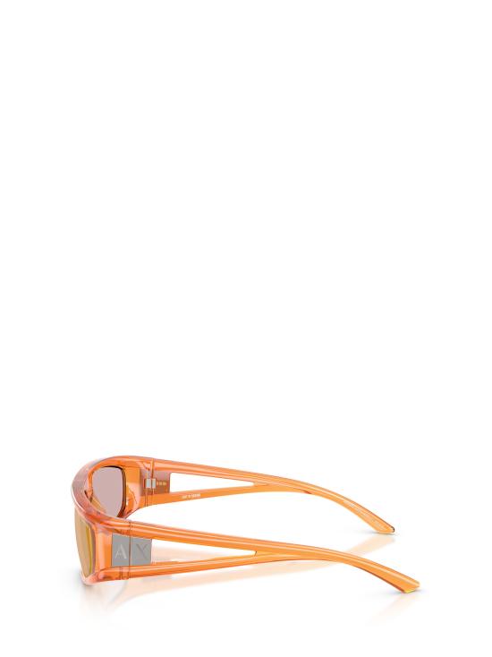 26FW 알마니 선글라스 AX4159SU 83867J SHINY TRANSPARENT ORANGE - ARMANI