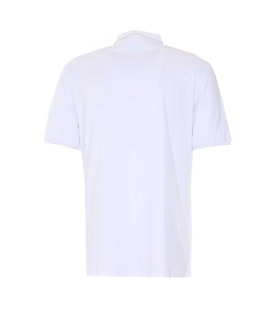  브루넬로 쿠치넬리 폴로 티셔츠 Brunello Cucinelli 로고 폴로 셔츠 화이트 - BRUNELLO CUCINELLI