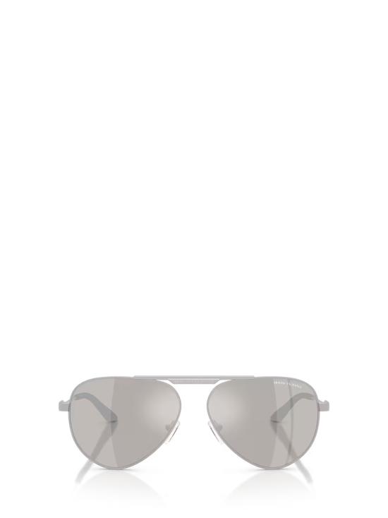 26FW 알마니 선글라스 AX2060S 60206G MATTE SILVER