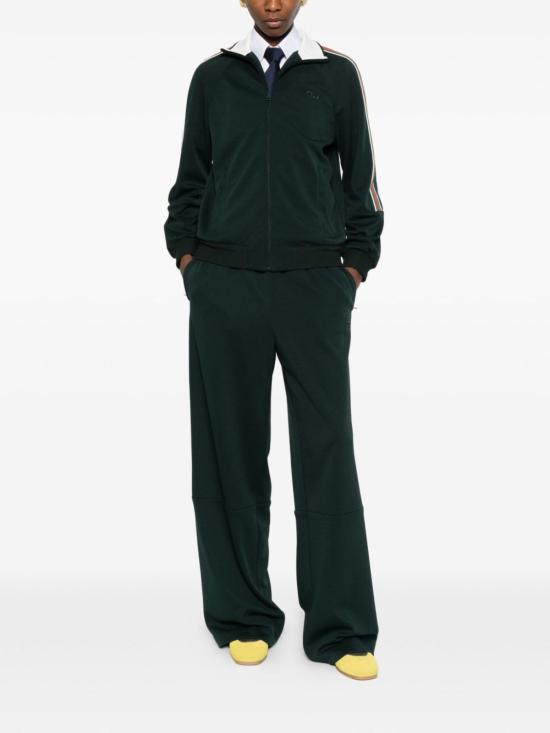  구찌 자켓 웹 디테일 트랙 재킷 그린 - GUCCI